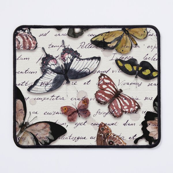 Item preview, Repeating monochrome butterfly designed and sold by WillaldShop.