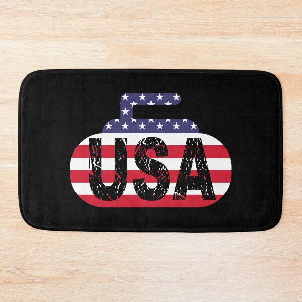 Item preview, USA Curling T-shirt designed and sold by DukeSTaurus.