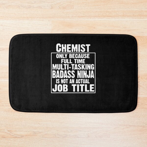 Item preview, Chemist Job Title designed and sold by aryagiri.