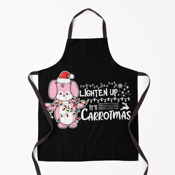Item preview, Lighten Up, It's Carrotmas | Punny Bunny | Christmas (Pink x Black) designed and sold by the-krisney-way.