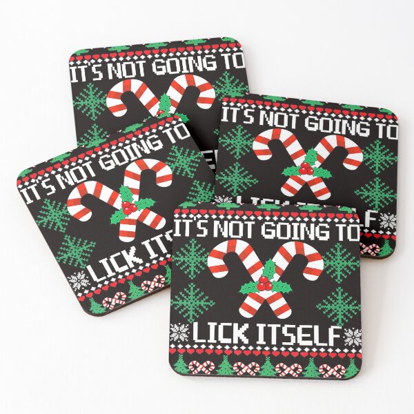 Item preview, Ugly Christmas It's Not Going to Lick Itself designed and sold by JodyBoling.