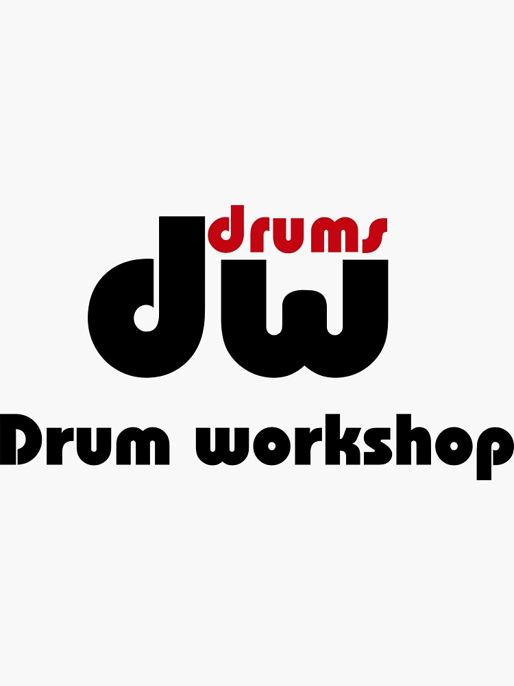 "DW Drums Pocket Side" Sticker for Sale by Redbubble