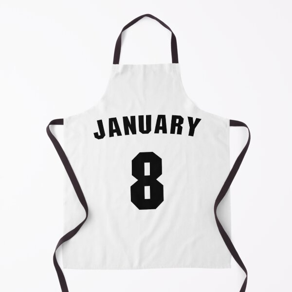 Item preview, Date of birth 8 January birthday gift sport design designed and sold by Panya-Design.