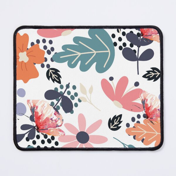 Aperçu de l'œuvre Beau motif floral et feuilles créée et vendue par Floralsharry.