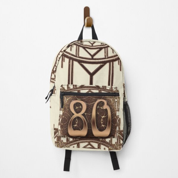 Item preview, Art Deco Vintage Design with Retro Art Nouveau Number 80 designed and sold by Xarah.