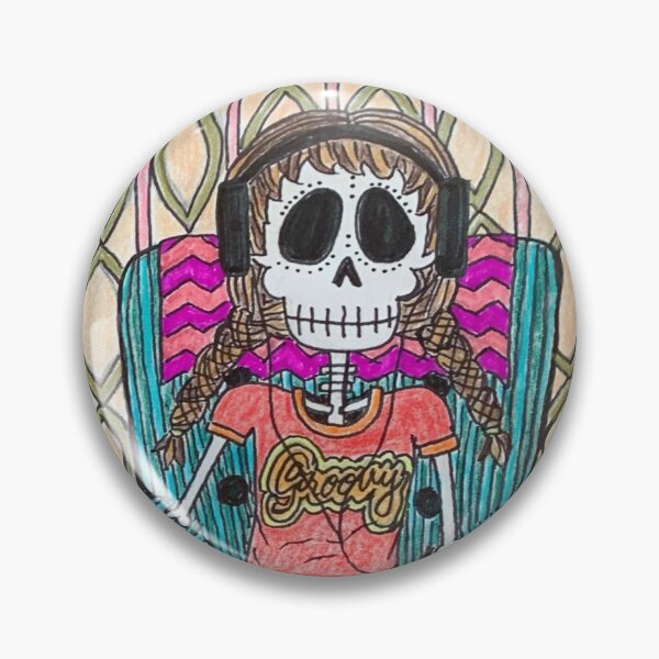 Item preview, Lively Bones, Groovy  designed and sold by LuvbuzzArt.