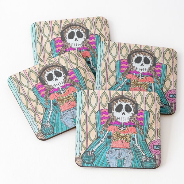 Item preview, Lively Bones, Groovy  designed and sold by LuvbuzzArt.