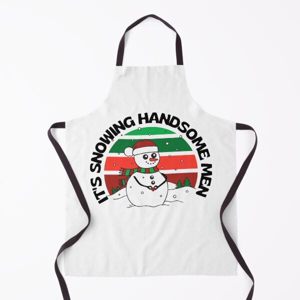 Item preview, It's Snowing Handsome Men Funny Winter Snowman designed and sold by RGRamsey.