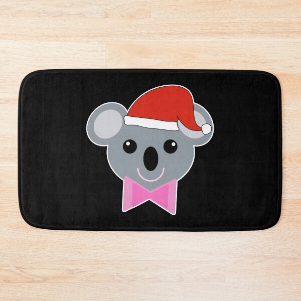 Item preview, Christmas Koala in Santa Hat designed and sold by Tanya Mihe.