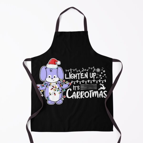 Item preview, Lighten Up, It's Carrotmas | Punny Bunny | Christmas (Blue x Black) designed and sold by the-krisney-way.