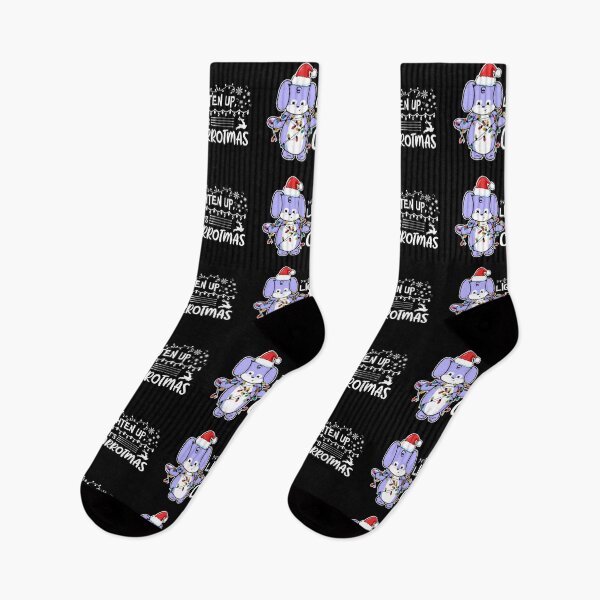 Item preview, Lighten Up, It's Carrotmas | Punny Bunny | Christmas (Blue x Black) designed and sold by the-krisney-way.