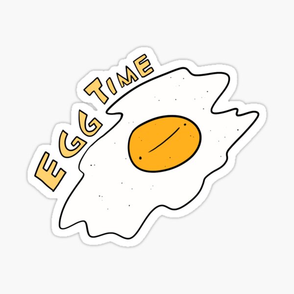 Egg Time - Tiny Snek Comics Sticker