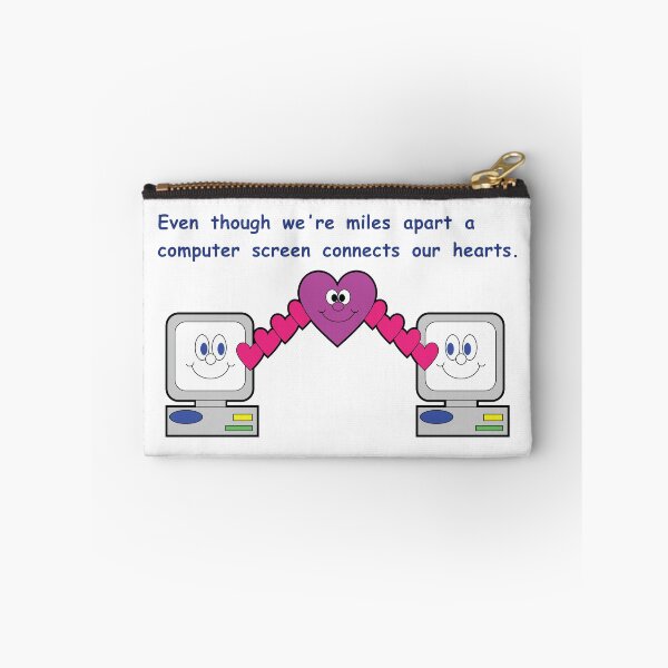 Item preview, Even though we're miles apart a computer screen connects our hearts designed and sold by ultrarelax.
