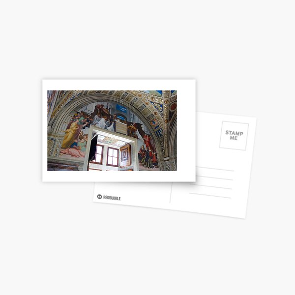 Raphael Fresco - Palace of the Vatican Postcard