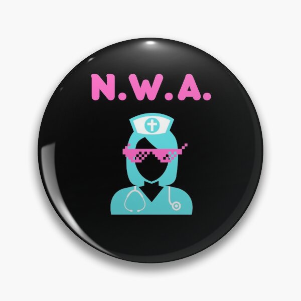 Artikelvorschau, NWA-Krankenschwestern mit Einstellungen Pixel entworfen und verkauft von RedSparkle.