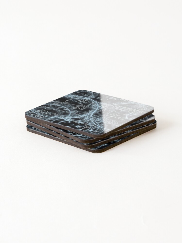Thumbnail 4 of 5, Coasters (Set of 4), Magic Math designed and sold by mohammedmmn.