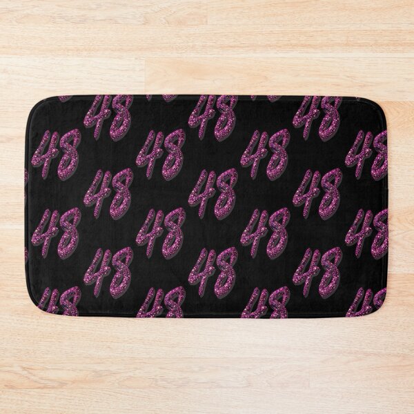 Item preview, 48th Birthday Anniversary - Purple Glitter Numbers designed and sold by GlamourChick.