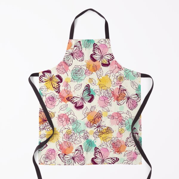 Item preview, Butterflies and roses freehand drawing designed and sold by AletacStore.