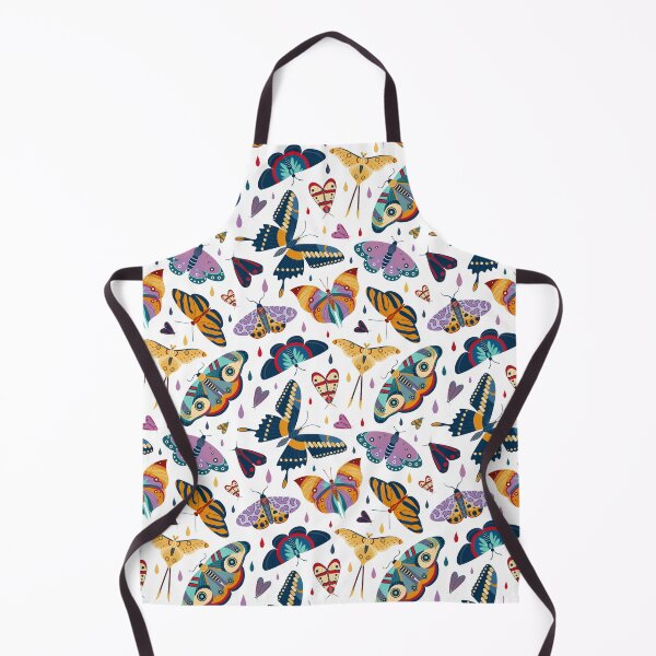 Item preview, Tropical moth with colorful exotic butterflies designed and sold by AletacStore.