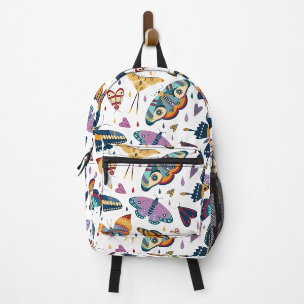 Item preview, Tropical moth with colorful exotic butterflies designed and sold by AletacStore.