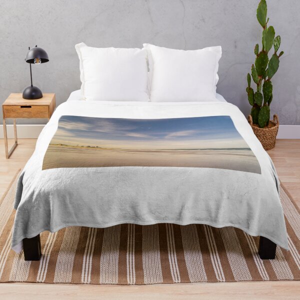 Item preview, Redcar beach and the old steel works at low tide designed and sold by MichaelBShannon.