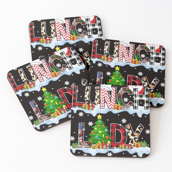Item preview, Lunch Lady Christmas Tree Santa Matching Xmas Lunch designed and sold by BrandyBare.