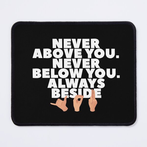 Item preview, Always Beside You Romantic Quote For Deaf With Sign Language designed and sold by Urosek.