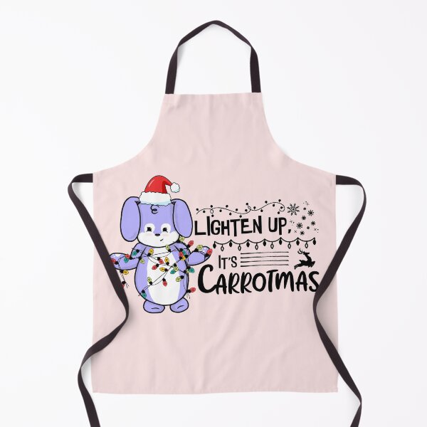 Item preview, Lighten Up, It's Carrotmas | Punny Bunny | Christmas (Blue x White) designed and sold by the-krisney-way.