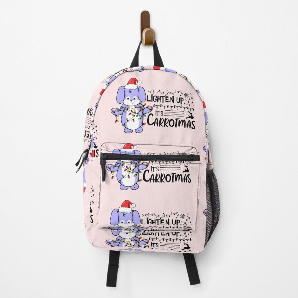 Item preview, Lighten Up, It's Carrotmas | Punny Bunny | Christmas (Blue x White) designed and sold by the-krisney-way.