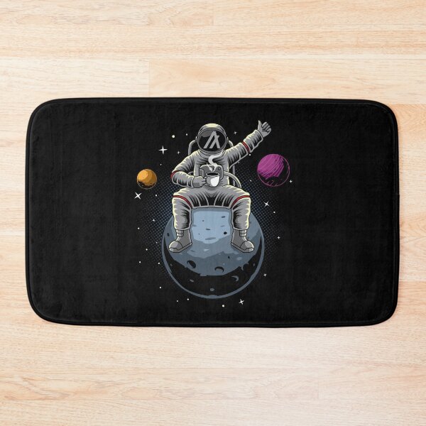 Item preview, Astronaut Coffee Algorand ALGO Coin To The Moon Crypto Token Blockchain Cryptocurrency Wallet designed and sold by JaxonBrown.