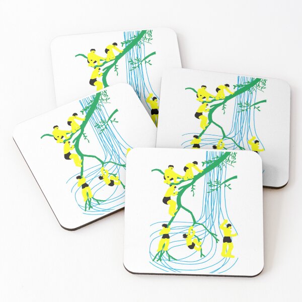 Item preview, yellow kids on a big tree, small elf designed and sold by JeffPark.