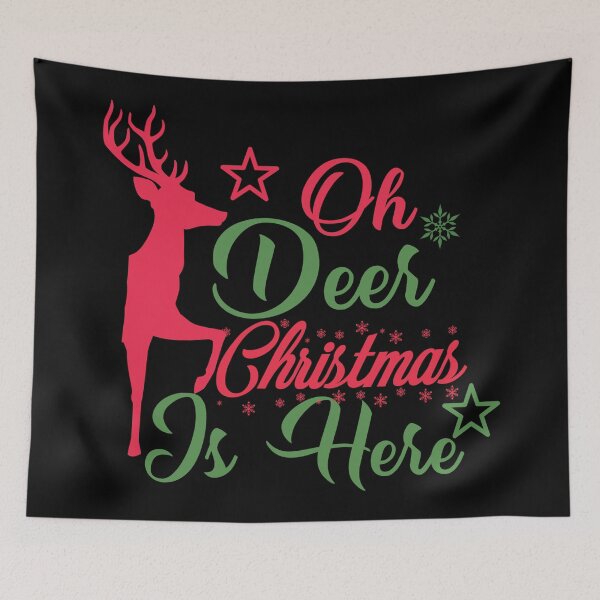 Item preview, Oh Deer Christmas is Here  designed and sold by wide26.
