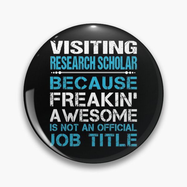 Item preview, Visiting Research Scholar T Shirt - Freaking Awesome Job Gift Item Tee designed and sold by oetate4774.