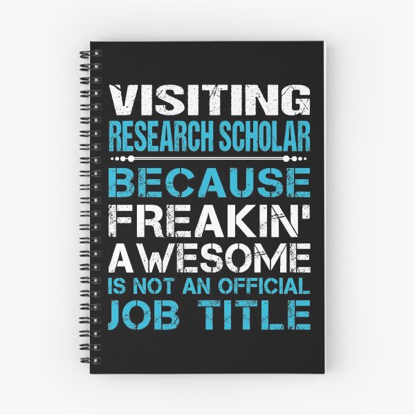 Item preview, Visiting Research Scholar T Shirt - Freaking Awesome Job Gift Item Tee designed and sold by oetate4774.