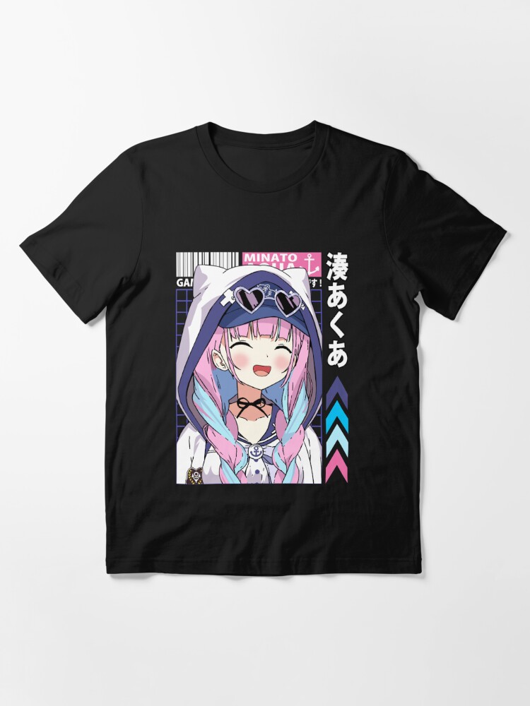 Hololive Aqua with Hoodie" Essential T-Shirt for Sale by UDTee