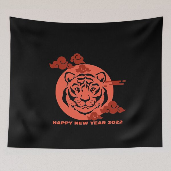 Item preview, Happy New Year, Year of the tiger designed and sold by dorento07.