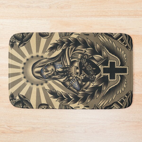 Item preview, Virgin Mary watercolor painting flash sheet (( horizontal version )) designed and sold by Aloha-Life-808.