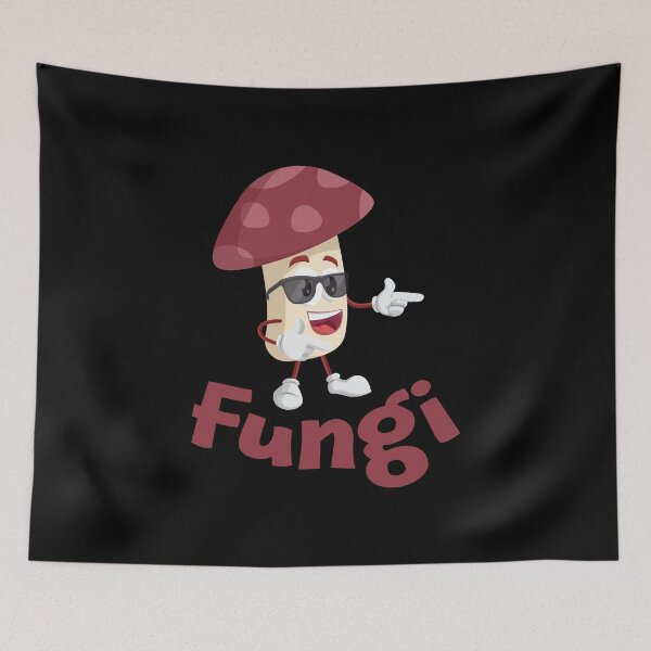 Aperçu de l'œuvre Fungi Fungi Pun Champignon Amant Fun Guy créée et vendue par geminivibe.
