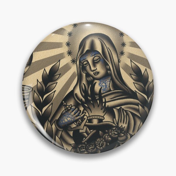 Item preview, Virgin Mary Watercolor painting  ((Vertical version)) designed and sold by Aloha-Life-808.