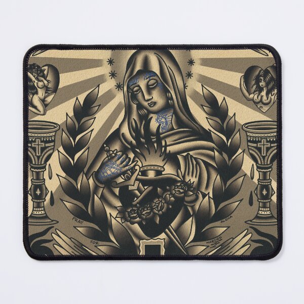 Item preview, Virgin Mary Watercolor painting  ((Vertical version)) designed and sold by Aloha-Life-808.