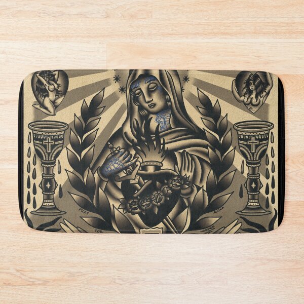 Item preview, Virgin Mary Watercolor painting  ((Vertical version)) designed and sold by Aloha-Life-808.