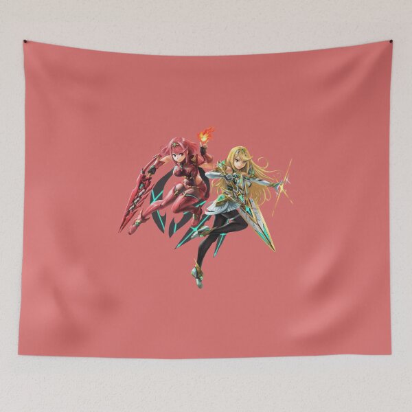 Item preview, Pyra & Mythra Smash Ultimate Artwork designed and sold by TheSmashStash.