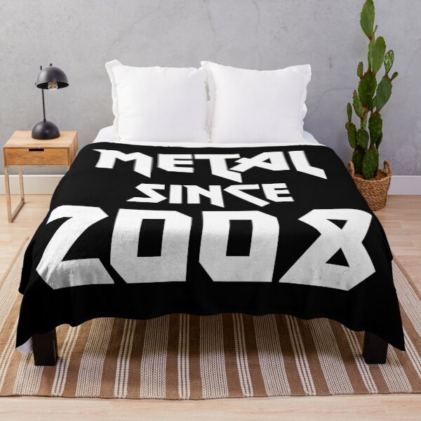 Item preview, Gift for 13 Year Old Metal Since 2008 13th Birthday designed and sold by WPahat.