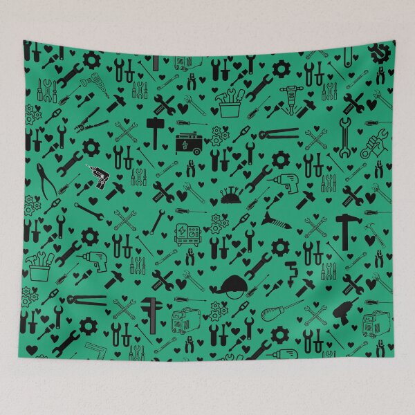 Item preview, Hand Tools pattern designed and sold by D/Art ⭐⭐⭐⭐⭐.