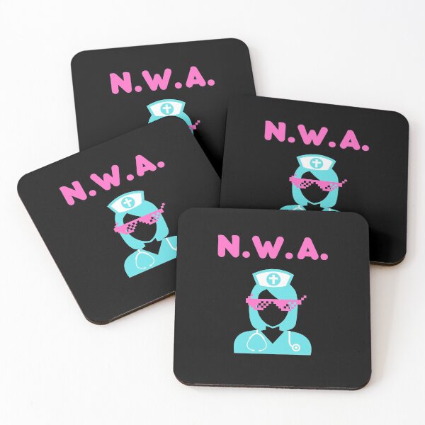 Item preview, Enfermeras de NWA con píxeles de actitudes designed and sold by RedSparkle.