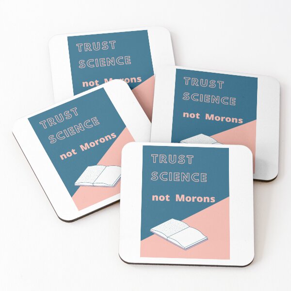 Item preview, Trust Science not morons. designed and sold by Designspot2020.