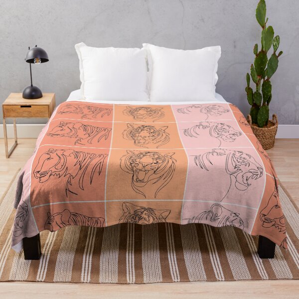 Item preview, Tiger line art designed and sold by AnnArtshock.