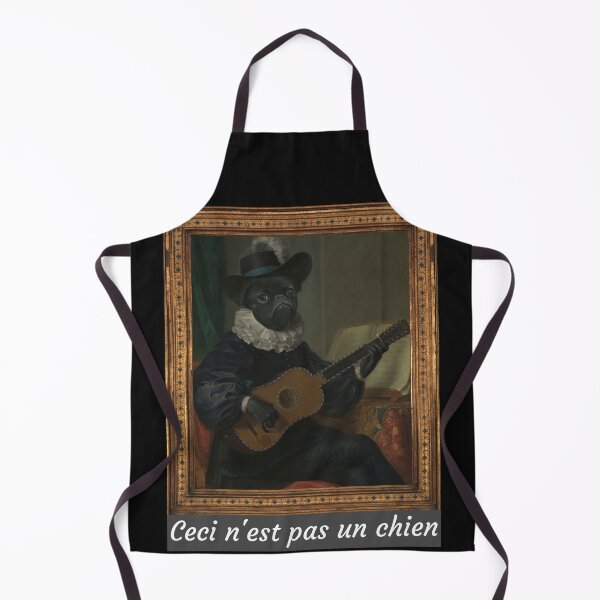 Item preview, Ceci n'est pas un chien - Painting Modern street art designed and sold by BailemosBachata.