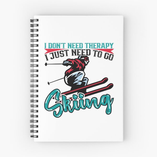 Item preview, I Just Need To Go Skiing | Funny Winter Extreme Sports Skiing Quote designed and sold by thecooltable.