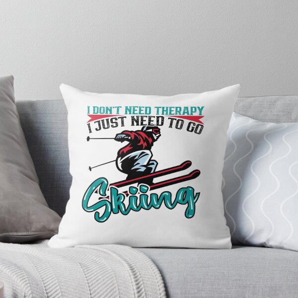 Item preview, I Just Need To Go Skiing | Funny Winter Extreme Sports Skiing Quote designed and sold by thecooltable.